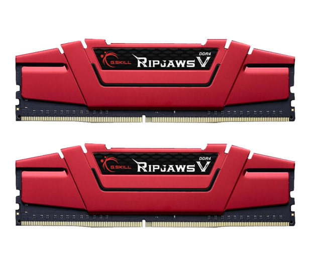 G.SKILL RipjawsV DDR4 2x8GB 3600MHz CL19 XMP2 Red F4-3600C19D-16GVRB - 450662 - zdjęcie